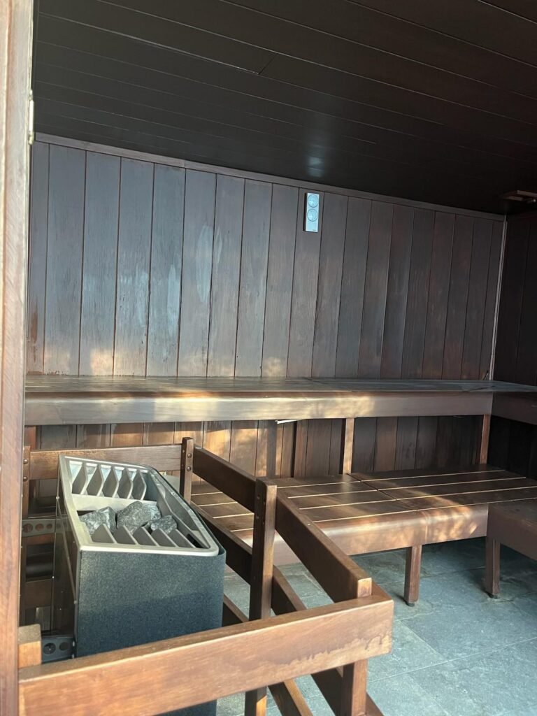 Sauna du spa Le Nuage a Montpellier